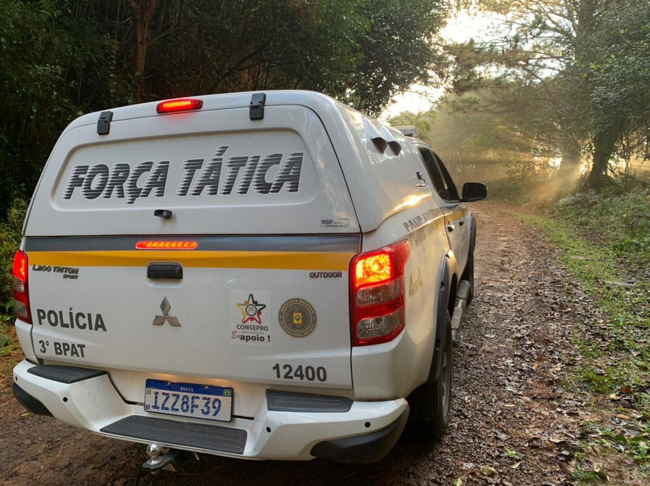 Foragido é preso pela Força Tática em Bento Gonçalves