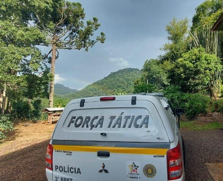 Foragido é preso próximo ao Rio das Antas em Bento