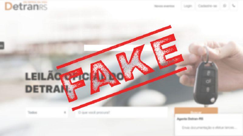 Detran gaúcho reforça alerta para o golpe dos falsos leilões de veículos