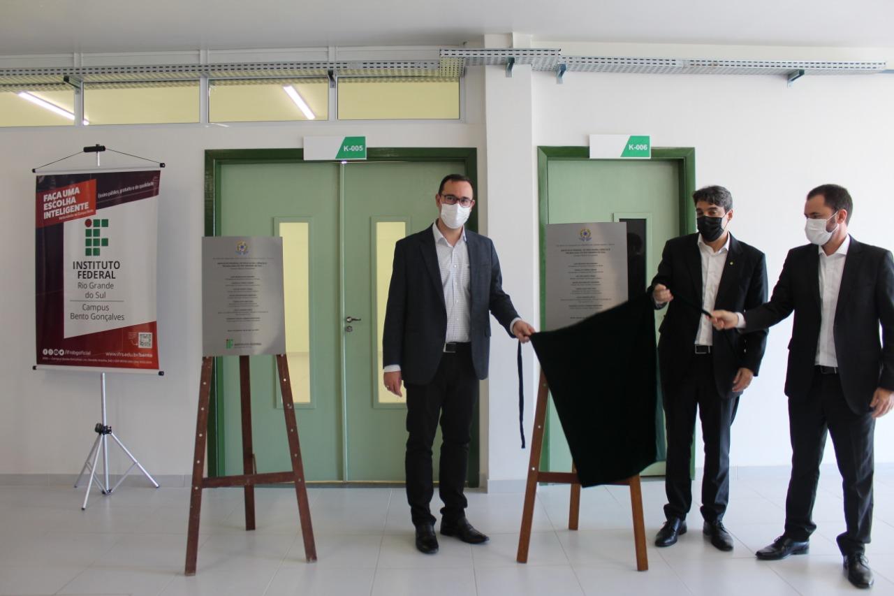 IFRS inaugura novos espaços para estudo no campus de Bento Gonçalves