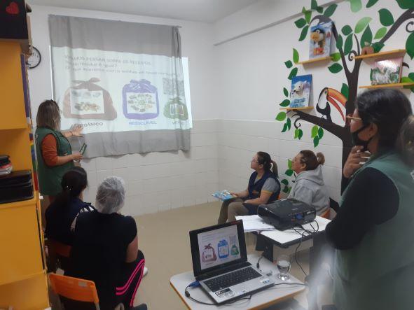 Secretaria de Meio Ambiente retoma projetos junto às escolas em Bento