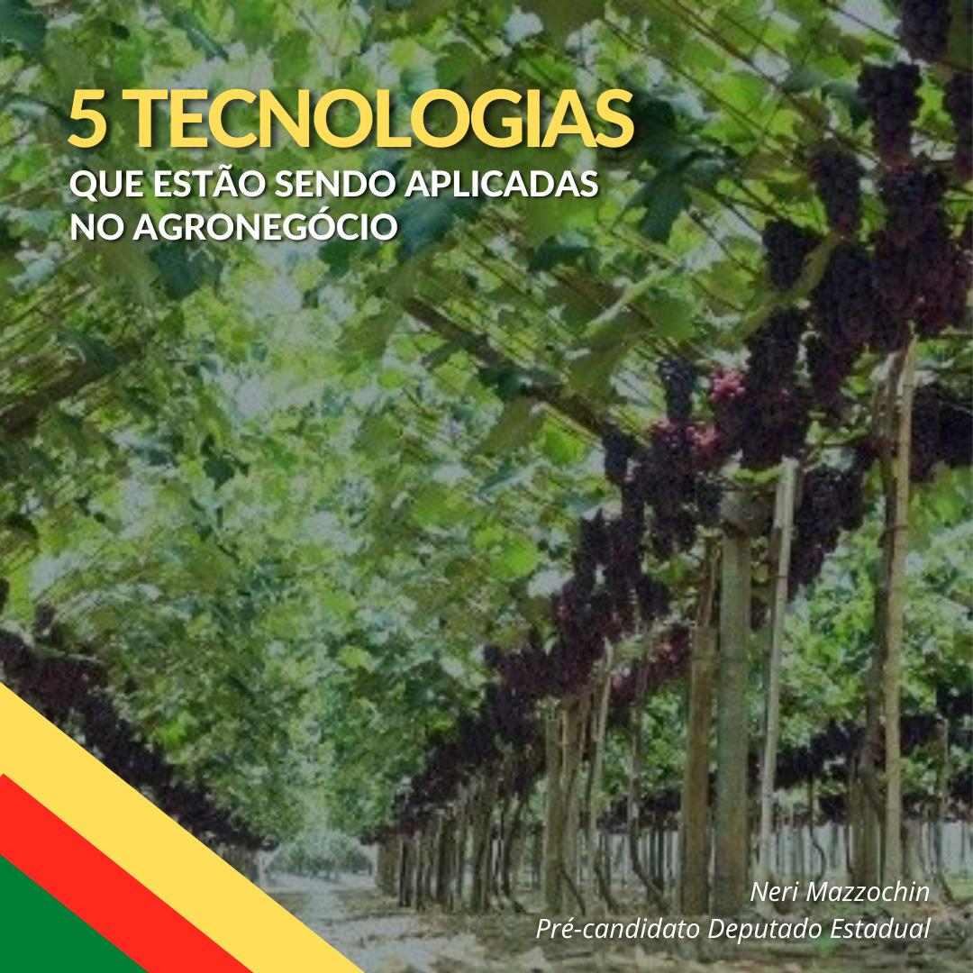 As tecnologias do Agronegócio