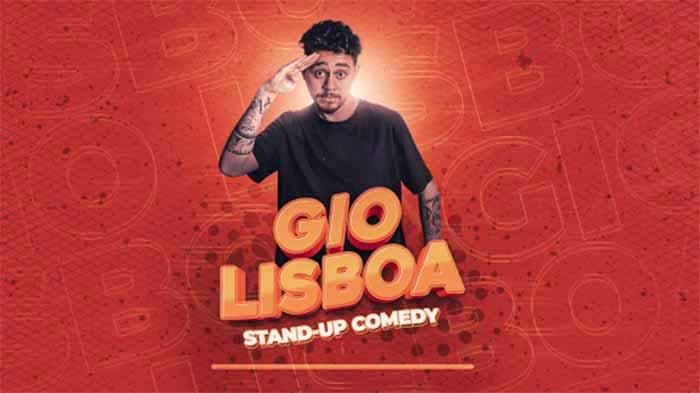 Stand-up comedy com Gio Lisboa ocorre nesta sexta-feira na Casa das Artes