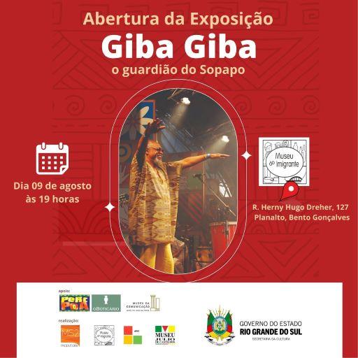 Museu do Imigrante recebe exposição Giba Giba, O Guardião do Sopapo