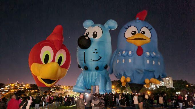 Mais de 25 mil pessoas passaram pela Fundaparque durante o Festival de Balonismo
