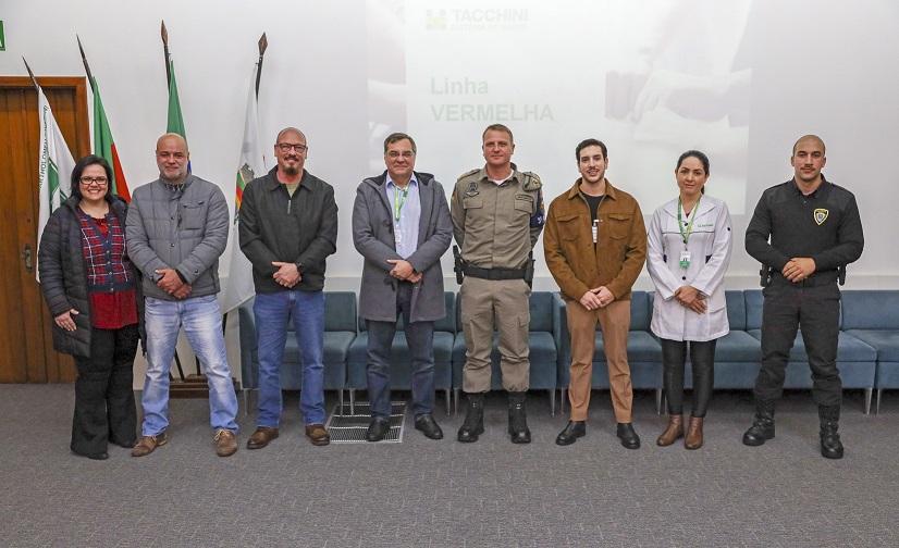 Tacchini cria Linha Vermelha para atender forças de segurança e saúde