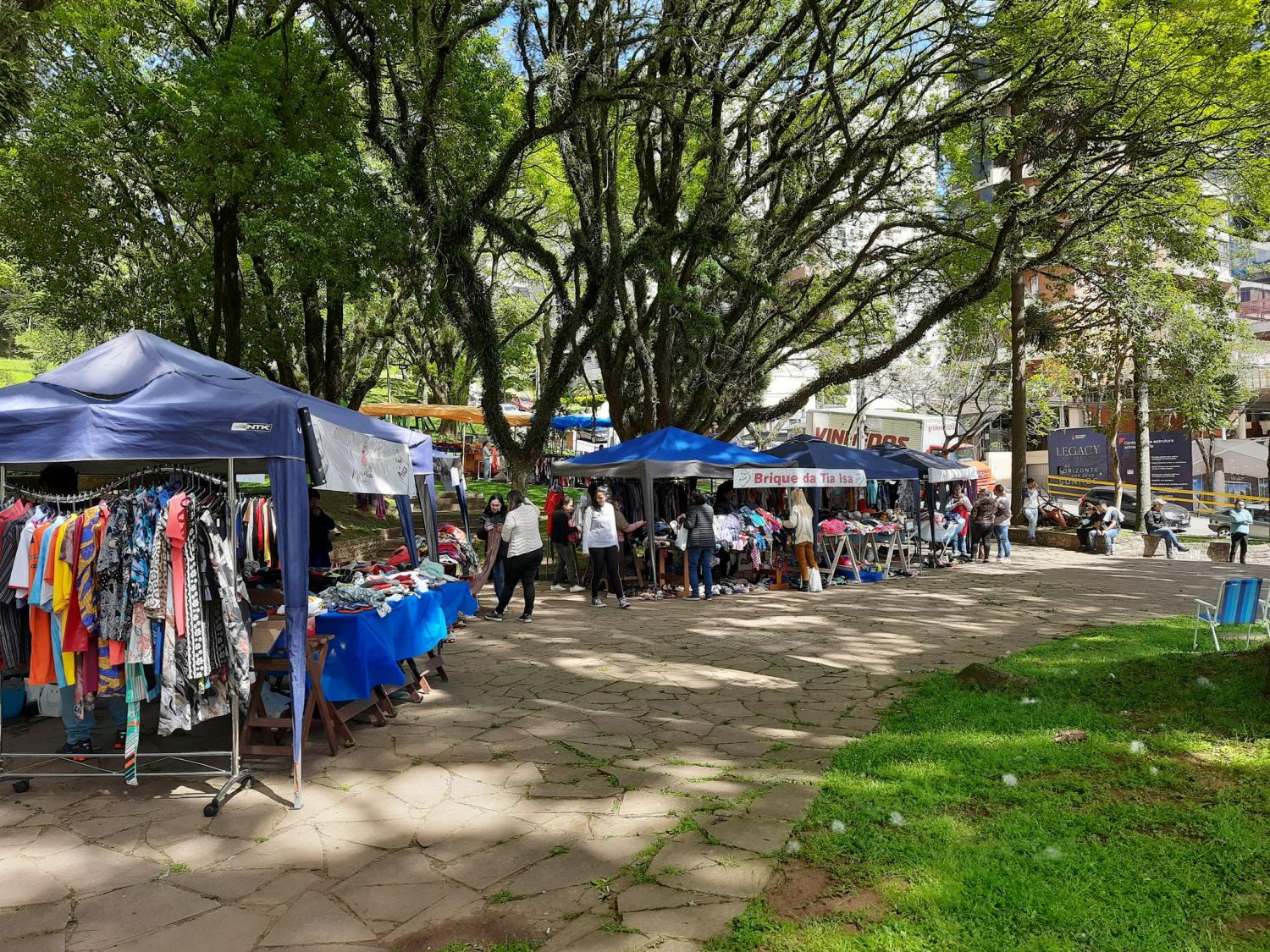 Brique da Praça tem duas edições neste mês em Bento