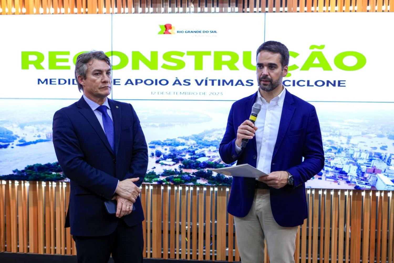 Governo do Rio Grande do Sul divulga novas medidas para auxiliar municípios mais afetados pelo ciclone