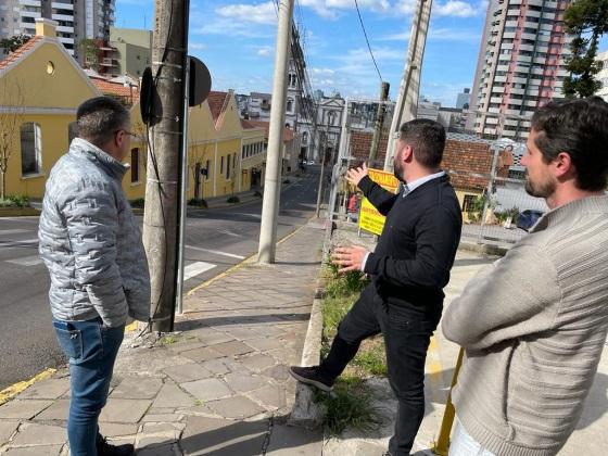 Trânsito no centro de Bento passará por nova mudança