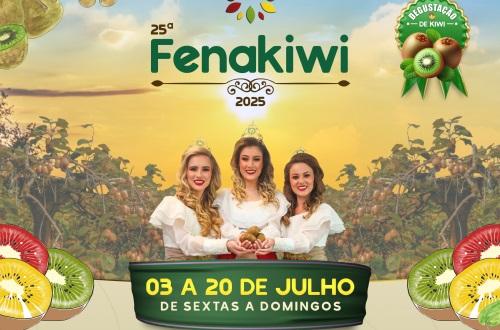 FENAKIWI divulga programação completa e ingressos antecipados a R$ 10