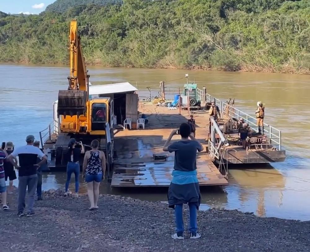 Balsa entre Santa Tereza e São Valentim do Sul é suspensa