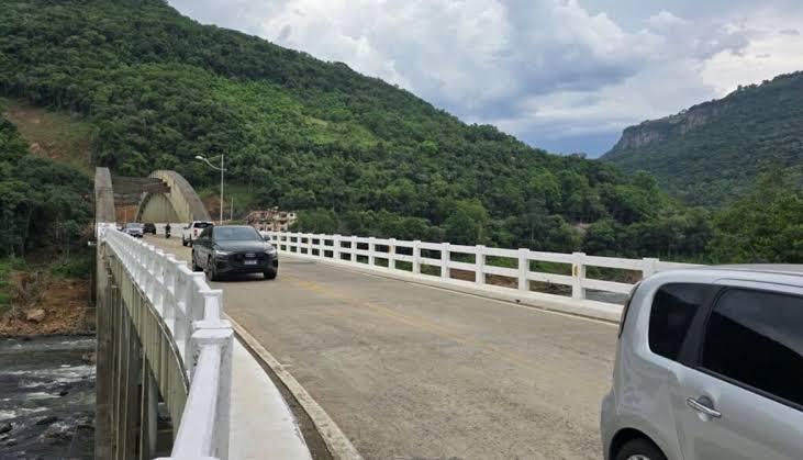 DNIT reduz período de bloqueio noturno na BR-470, na Serra das Antas