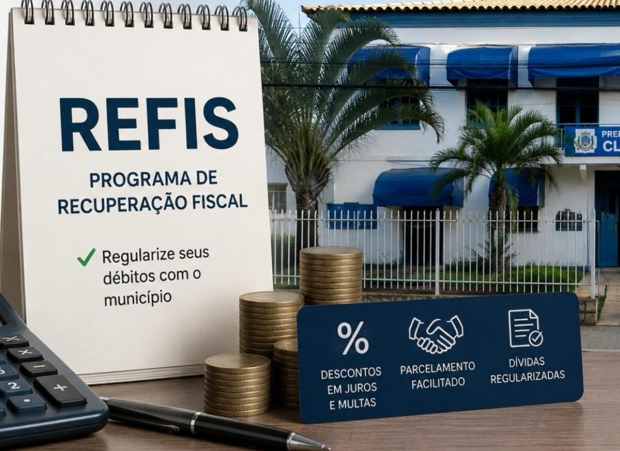 REFIS 2026: Prefeitura de Bento facilita regularização de débitos