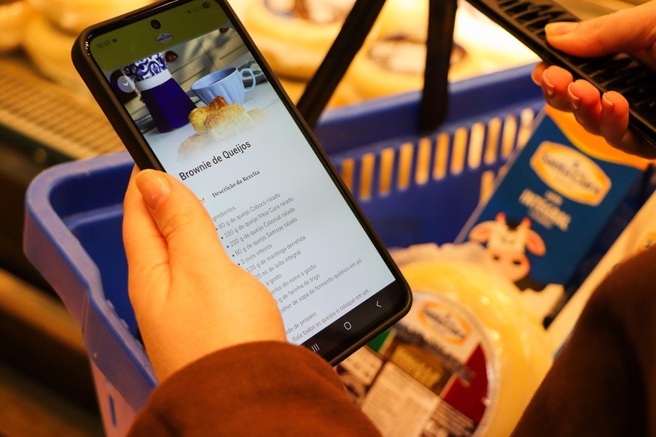 Santa Clara lança app de queijos, harmonizações e receitas