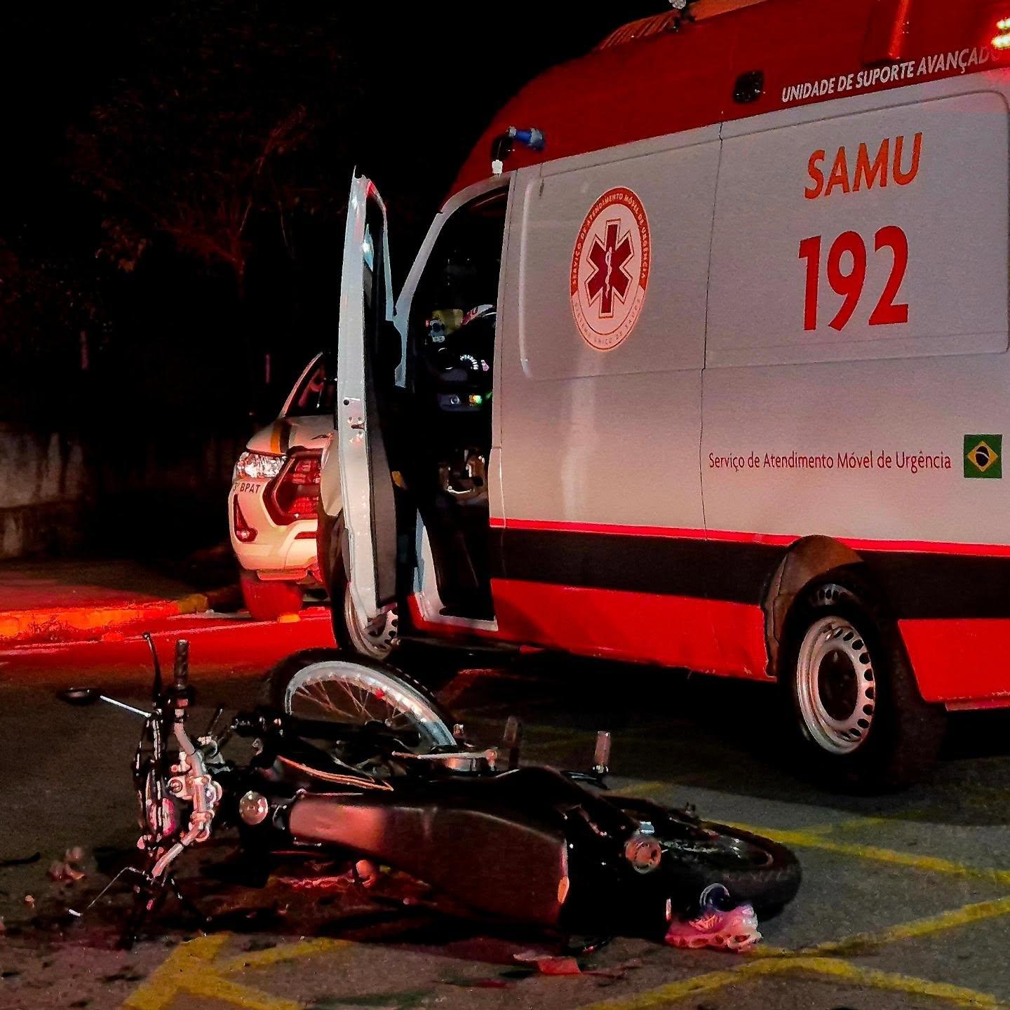 Adolescente gravemente ferido em acidente em Bento é transferido para Caxias
