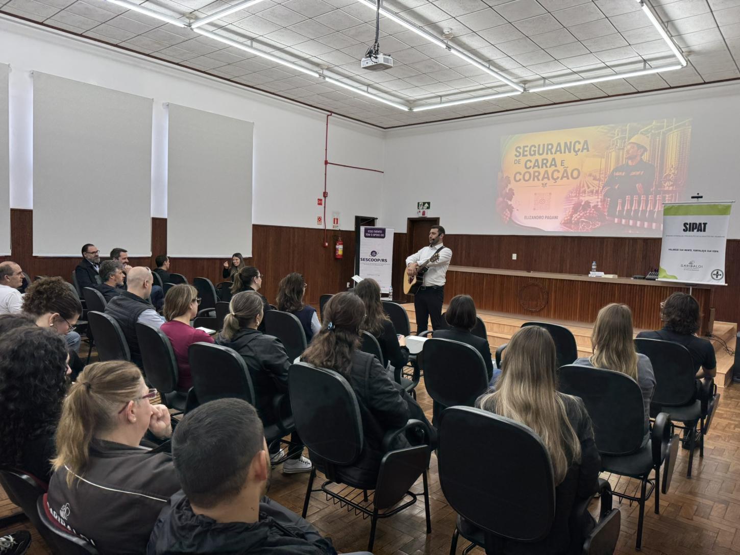 Cooperativa Garibaldi realiza Sipat com série de palestras e valorização das pessoas