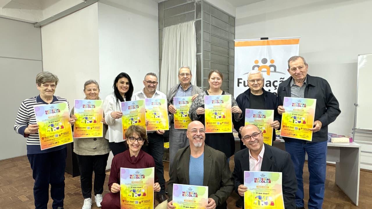 Campanha do Material Escolar 2027 inicia arrecadação em Caxias